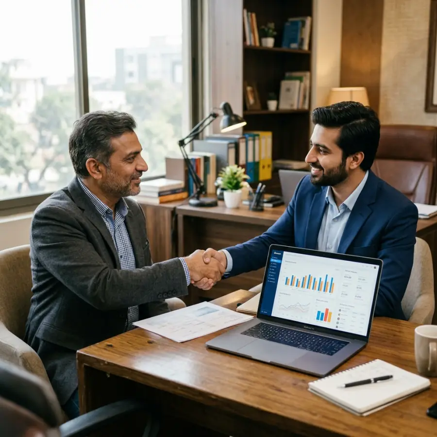 TwinkleTara client consultation in Rawalpindi