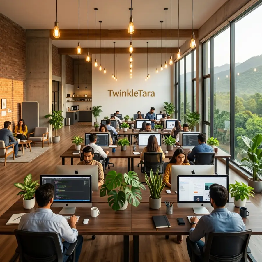 TwinkleTara office — digital marketing agency in Islamabad